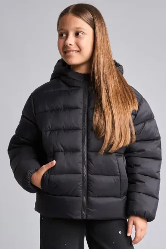 Resim Defacto  Kız Çocuk Mont H3045A8/BK27