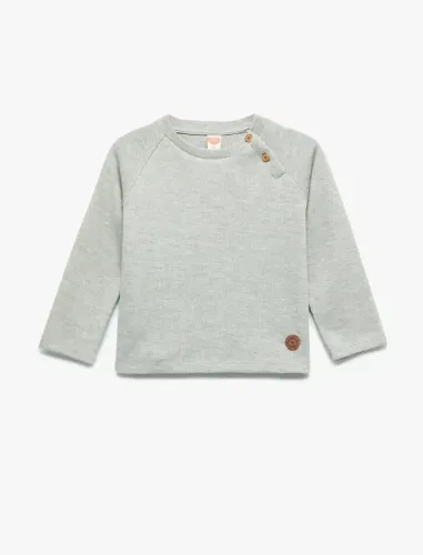 Resim Koton Erkek Bebek Sweat 7WMB10016TK