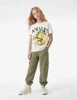 Resim Koton Kız Çocuk T-Shirt 6Skg10446Ak