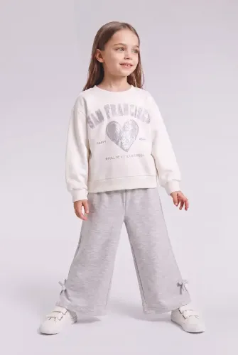 Resim Defacto Kız Bebek Sweat Takım I7733A5/ER105