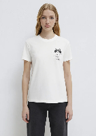 Resim Mavi Kadın T-shirt M1613723-70057