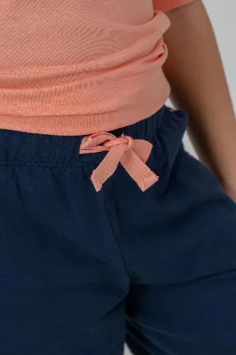 Resim U.S. Polo Assn Kids Kız Çocuk Şort Takım US2522-4