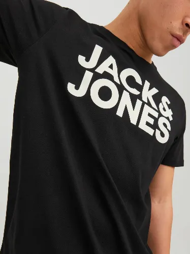 Resim Jack & Jones Jjecorp Logo Tee Ss O-Neck  Noos Erkek T-Shirt 12151955