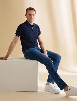 Resim Pierre Cardin Erkek Triko T-shirt PU-10696 Lumba