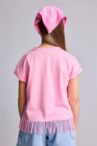 Resim Defacto Kız Çocuk T-shirt H5999A8/PN82