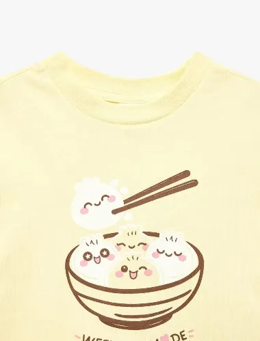 Resim Koton Kız Bebek T-shirt 6SMG10157AK