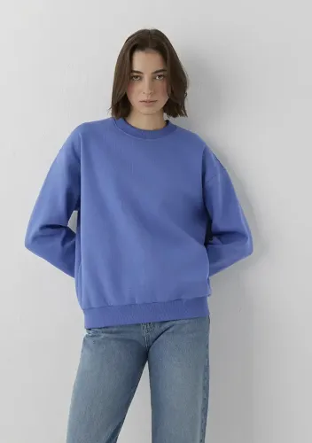 Resim Mavi Kadın Sweatshirt M1610198-70662