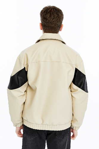 Resim Trender Erkek Deri Mont ve Ceket