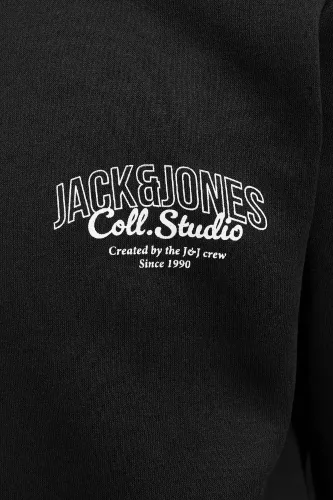 Resim Jack & Jones Jjmakoto Sweat Crew Neck Erkek Sweat 12278601