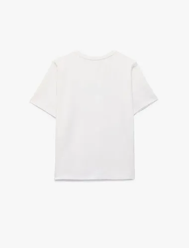 Resim Koton Kadın T-shirt 6SAK50378EK