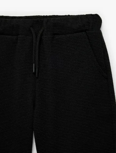 Resim Koton Erkek Çocuk Kot&Kanvas Şort 6SKB40133TK