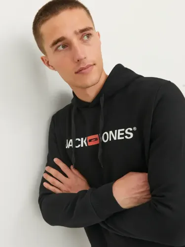 Resim Jack & Jones Jjecorp Old Logo Sweat Hood Noos Erkek Sweat 12137054