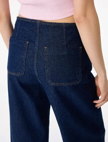Resim Koton Kadın Jean Pantolon 7WAL40032MD