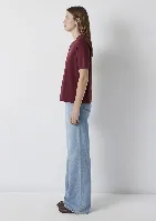 Resim Mavi Kadın T-shirt M1612829-85633