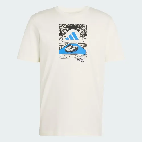 Resim Adidas M S Slıde Rx T Owhıte Erkek T-shirt JZ5001