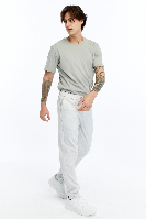 Resim Paul&More Kanvas Pantolon Beta Duble Paça Erkek