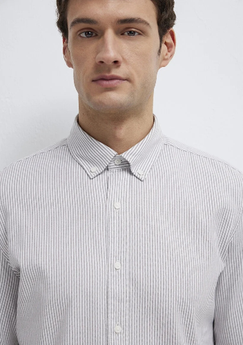 Resim Mavi Erkek Uzun Kol Gömlek M0211916-91472