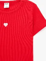 Resim Koton Kız Bebek T-shirt 6SMG10193AK