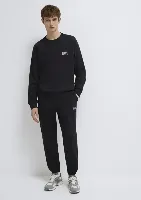 Resim Mavi Baskılı Erkek Sweat M0611716-900