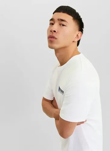 Resim Jack & Jones Jjecorp Logo Tee Play Ss O-Neck Noos Erkek T-shirt 12233999