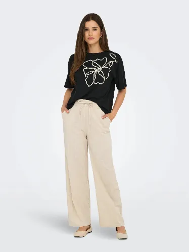 Resim Only Onltızana Cotton Loose Pants Wvn Noos Kadın Kanvas Pantolon 15319090