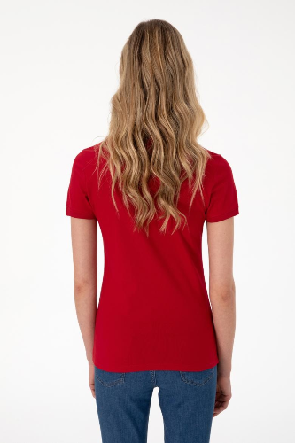 Resim U.s. Polo assn. Kadın T-shirt PU-8807 Gtp-Iy26