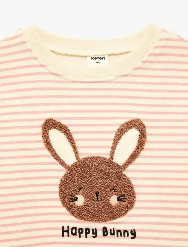 Resim Koton Kız Bebek Sweat 7WMG10026AK