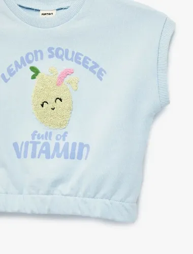 Resim Koton Kız Bebek T-shirt 6SMG10025AK