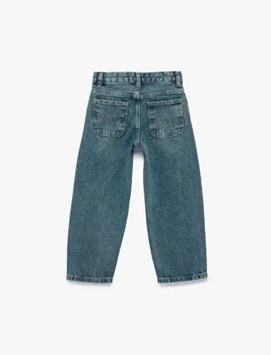 Resim Koton Erkek Çocuk Jean Pantolon 7WKB40002TD
