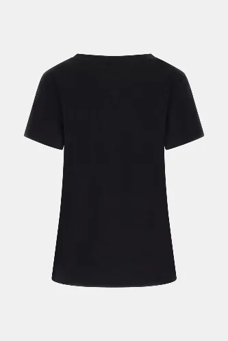 Resim Guess Colette T-Shırt Kadın T-shirt V4Yı09J1314-Jblk