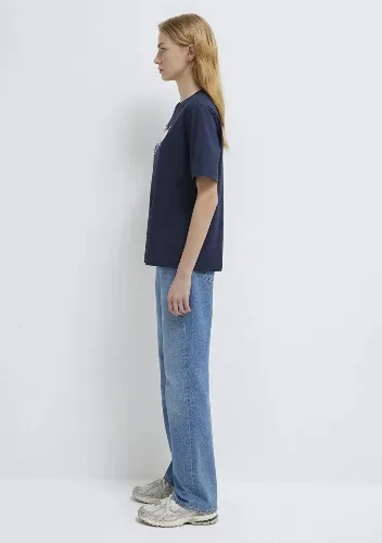 Resim Mavi Kadın T-shirt M1613565-82318