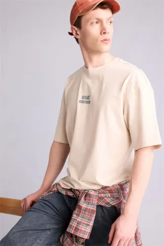 Resim Defacto Erkek T-Shirt G5595Ax/Bg74