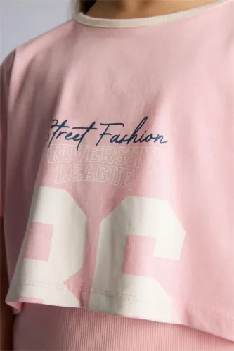 Resim Defacto Kız Çocuk Elbise D2339A8/PN69