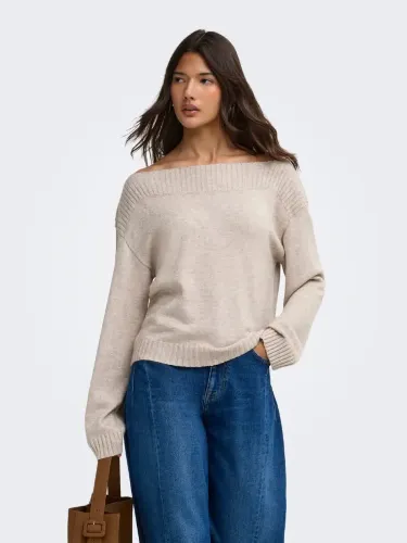 Resim Only Onlkatıa Ls Boatneck Cc Knt Kadın Kazak 15374823