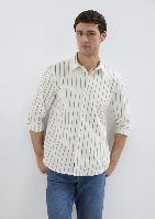 Resim Mavi Erkek Uzun Kol Gömlek M0211380-86415