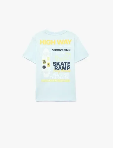 Resim Koton Erkek Çocuk T-shirt 6SKB10424TK