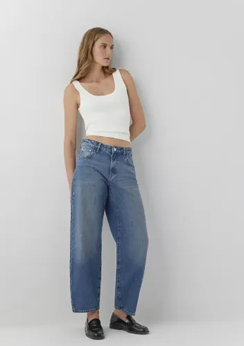 Resim Mavi Kadın Jean Pantolon M1010600-A3812