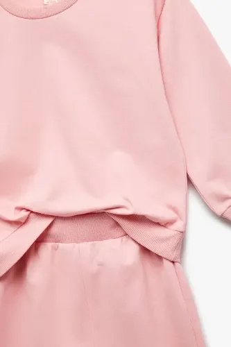 Resim Koton Kız Bebek Sweat Takım 7WMG10032AK