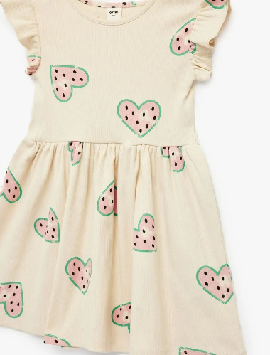 Resim Koton Kız Bebek Elbise 6SMG80030AK