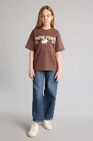 Resim Defacto Kız Çocuk T-shirt G1783A8/BN167
