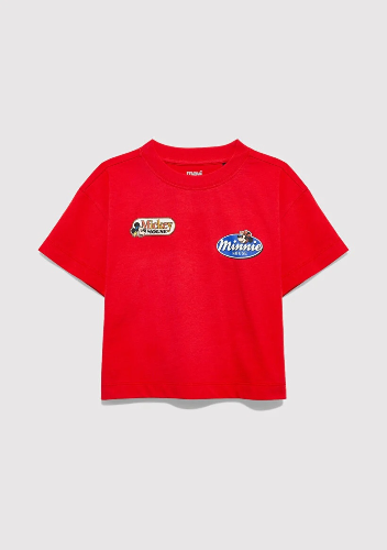 Resim Mavi Kız Çocuk T-shirt M7610420-70478