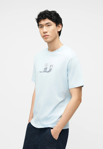 Resim Jack & Jones Jcodust Jj Photo Tee Ss Crew Fst Erkek T-Shirt 12297849