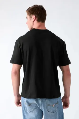Resim M6Yı46K4232-Jblk Gues Erkek T-Shirt