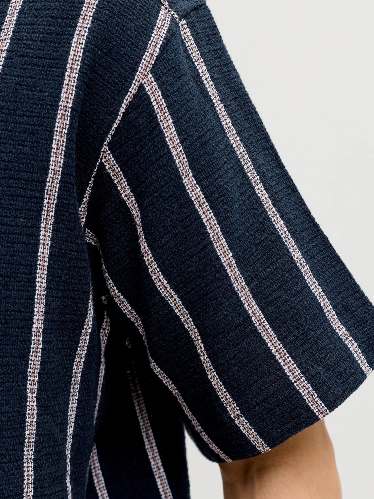 Resim Jack & Jones Jorcoba Strıpe Resort Shırt Ss Sn Erkek Gömlek 12271060