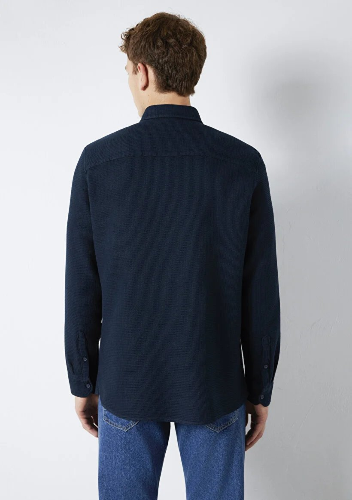 Resim Mavi Erkek Uzun Kol Gömlek M0211875-70490