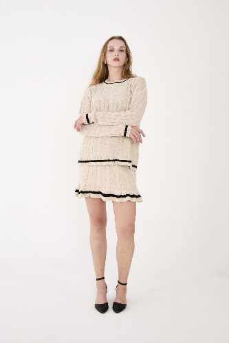 Resim Trender Kadın İkili Triko Takım