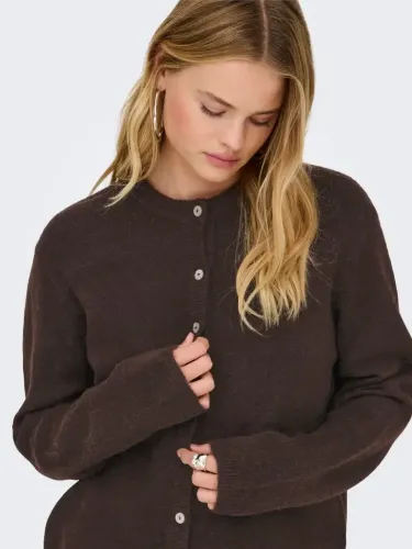 Resim Only Onlsımonı L/S O-Neck Cardıgan Knt Noos Kadın Kazak 15368980