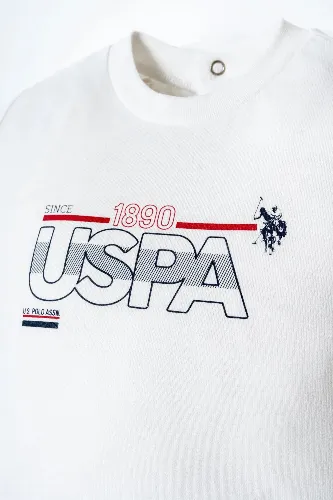 Resim U.S. Polo Assn Bebek Erkek Bebek Şort Takım USB2908