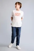 Resim Defacto Erkek Çocuk Jean Pantolon F0455A8/NM35
