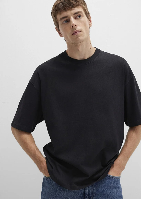 Resim Mavi Erkek T-shirt M0613113-900